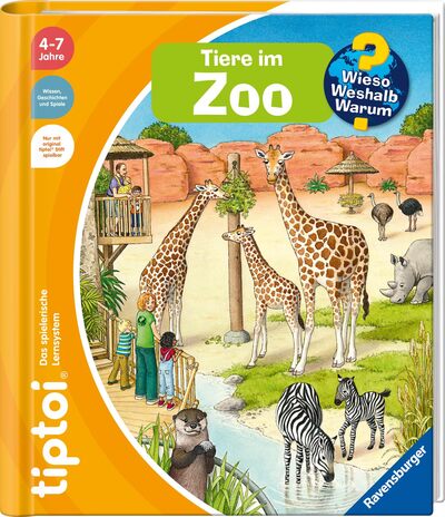 Cover für Tiptoi® Wieso? Weshalb? Warum? - Tiere im Zoo