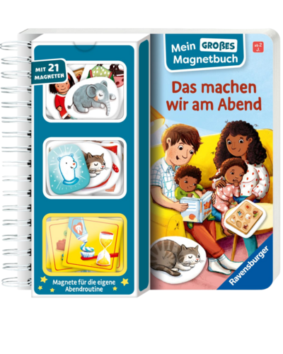 Cover für Mein großes Magnetbuch - Das machen wir am Abend