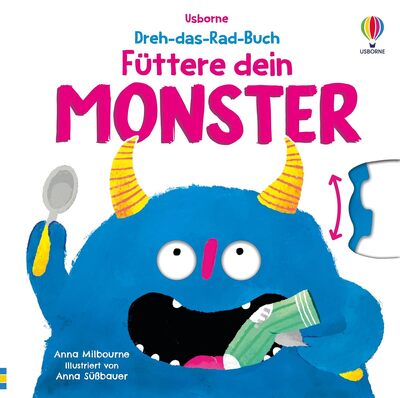 Cover für Dreh-das-Rad-Buch: Füttere dein Monster