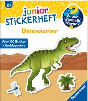 Cover für Wieso? Weshalb? Warum? junior Stickerheft - Dinosaurier