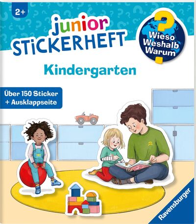 Cover für Wieso? Weshalb? Warum? junior Stickerheft - Kindergarten
