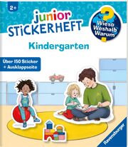 Cover für Wieso? Weshalb? Warum? junior Stickerheft - Kindergarten