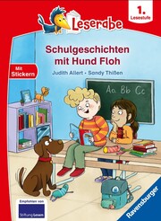 Cover für Schulgeschichten mit Hund Floh