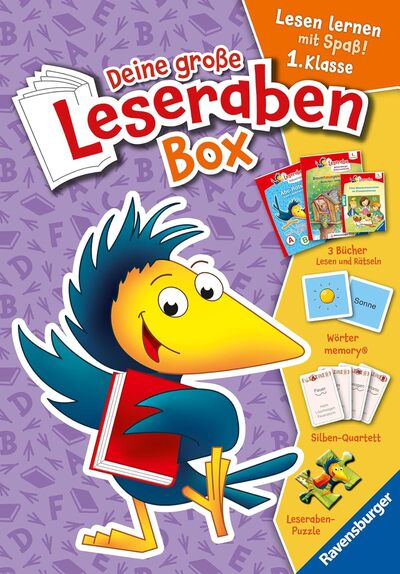 Cover für Deine große Leseraben Box