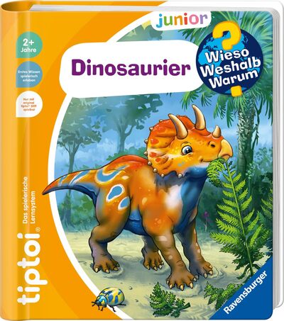 Cover für tiptoi® Wieso? Weshalb? Warum? junior - Dinosaurier