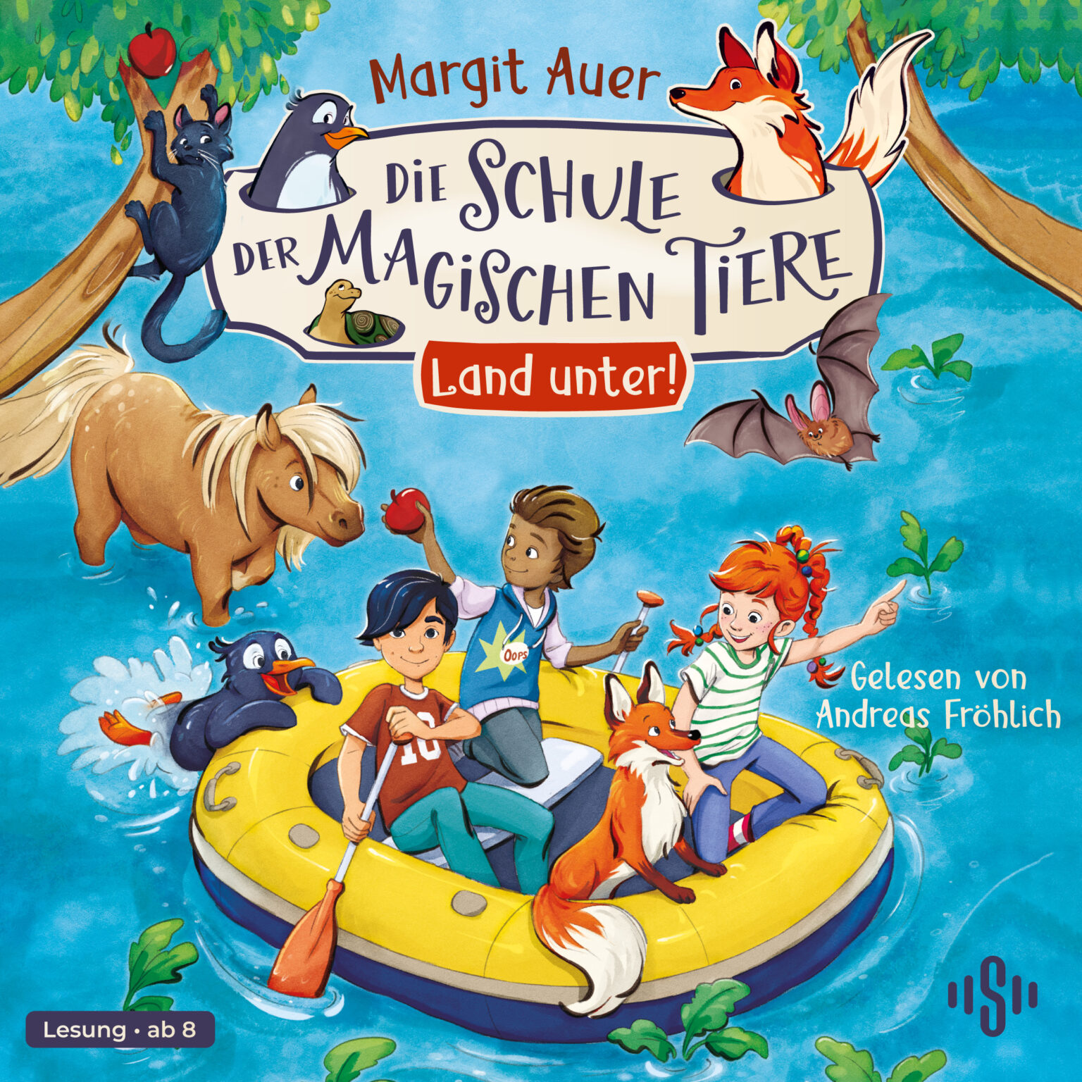 Cover für das Die Schule der magischen Tiere: Land unter! Hörbuch