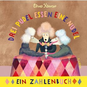 Cover für Drei Pudel essen eine Nudel