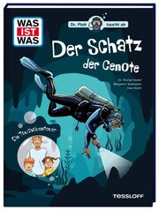 Cover für WAS IST WAS Dr. Floh taucht ab - Der Schatz der Cenote. 