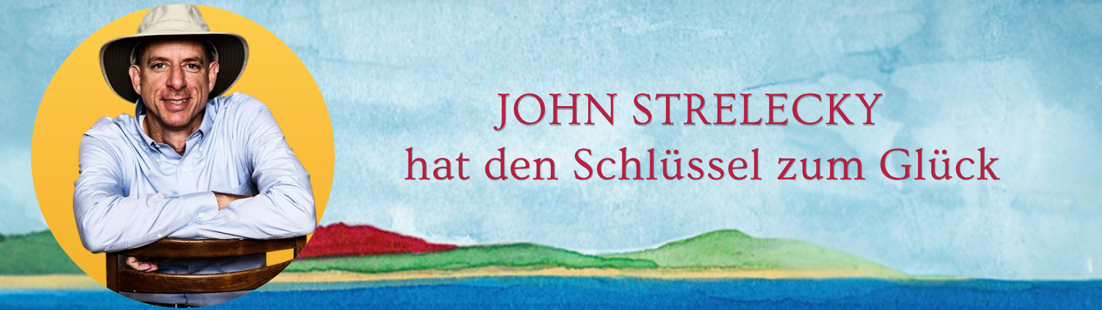 Logo für Entdecke die Bücher von John Strelecky! 