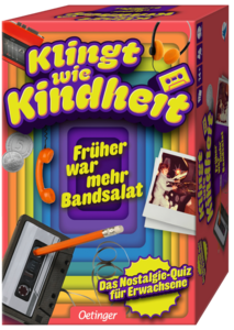 Spielebox von Klingt wie Kindheit. Früher war mehr Bandsalat
