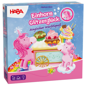 Spielebox von Einhorn Glitzerglück - Magischer Würfelspaß